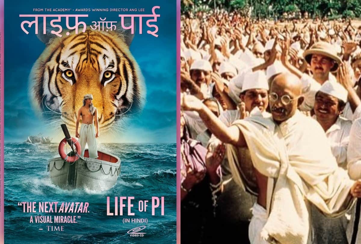 Life of Pi Slumdog Millionaire The Darjeeling Limited Million Dollar Arm and Gandhi these hollywood movies are based on indian story