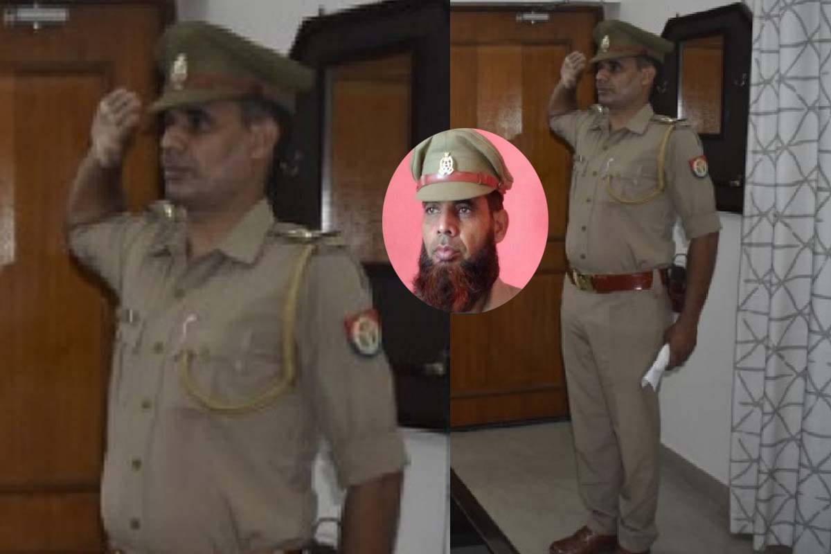 Baghpat news: SI suspended for having beard decided to shave his beard, came with new look