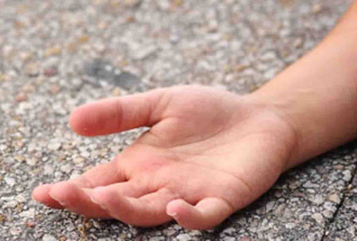 Child dies after falling into a brick pillar