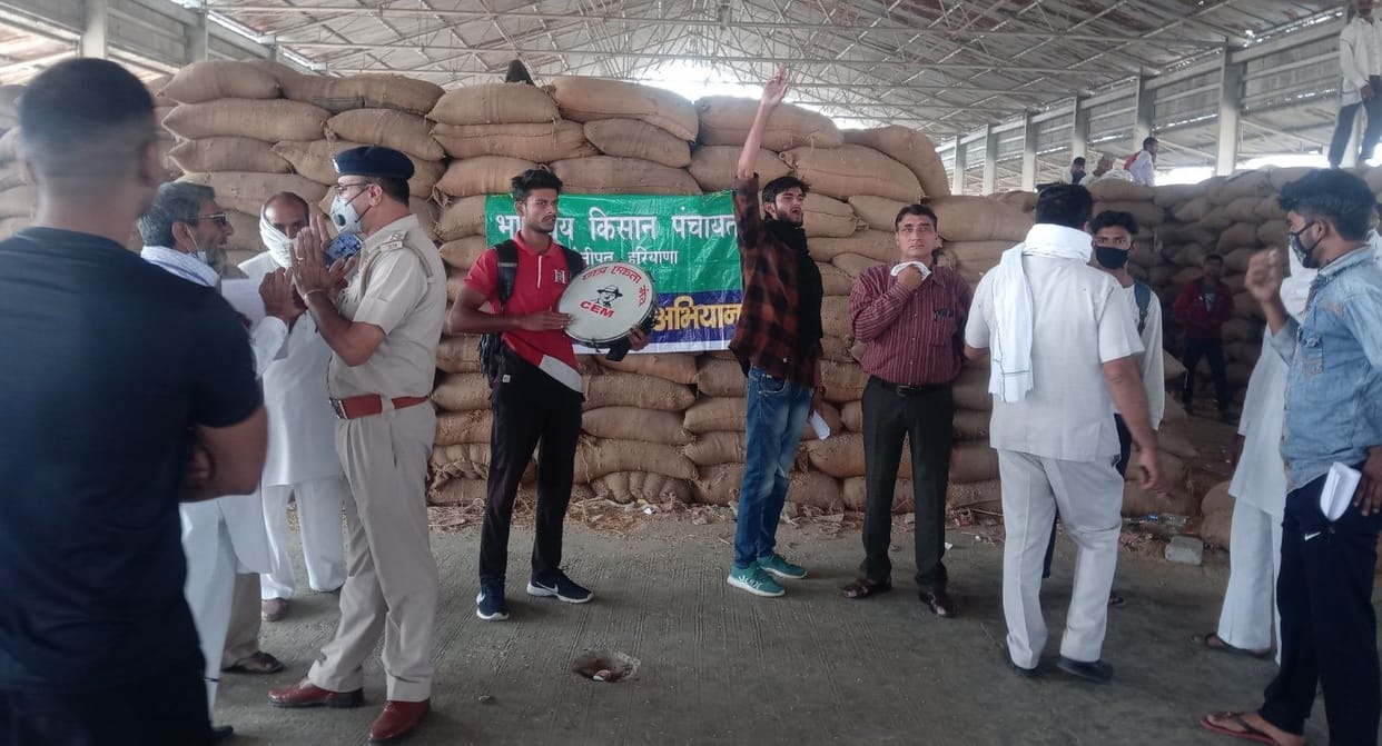 protest against agriculture law, farmers