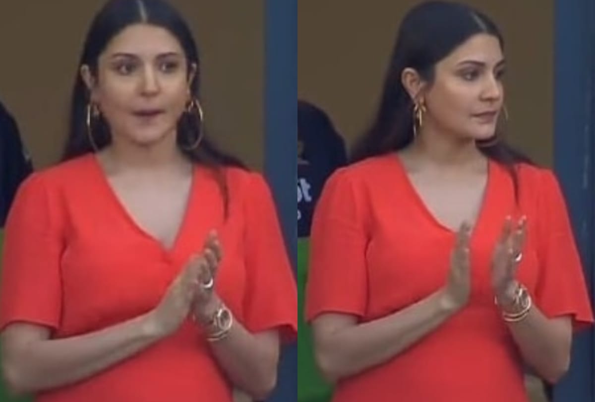 Anushka sharma cheers to virat kohli and flaunts baby bump