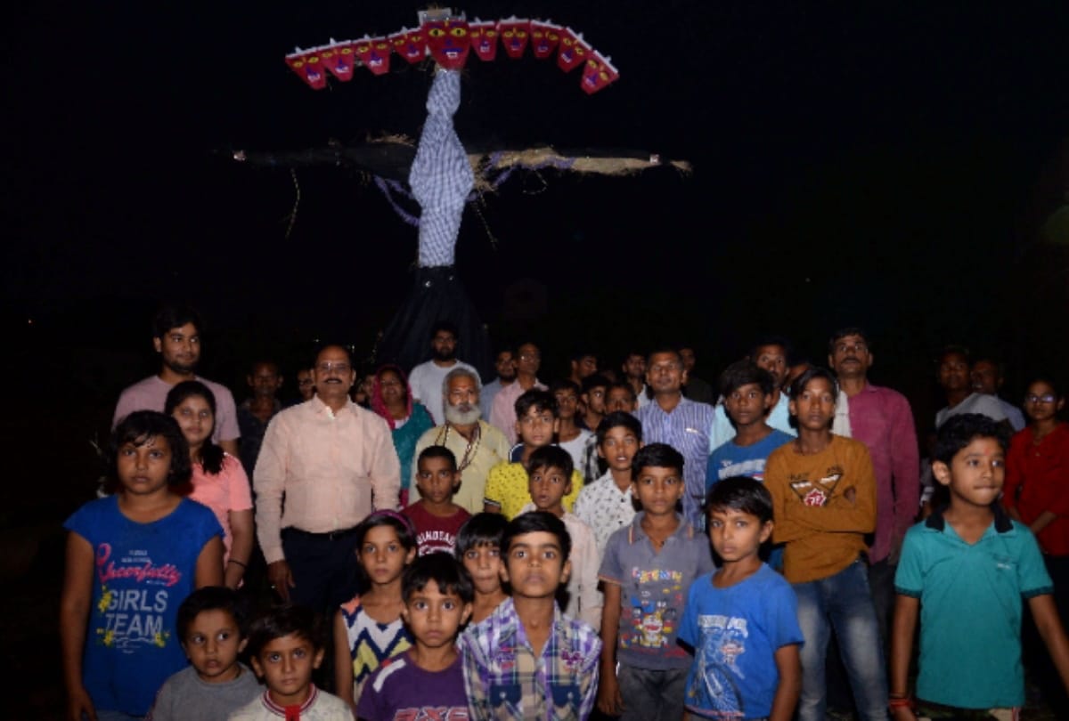 greater noida bisrakh known as ravan village first time in history burn his effigy on dussehra