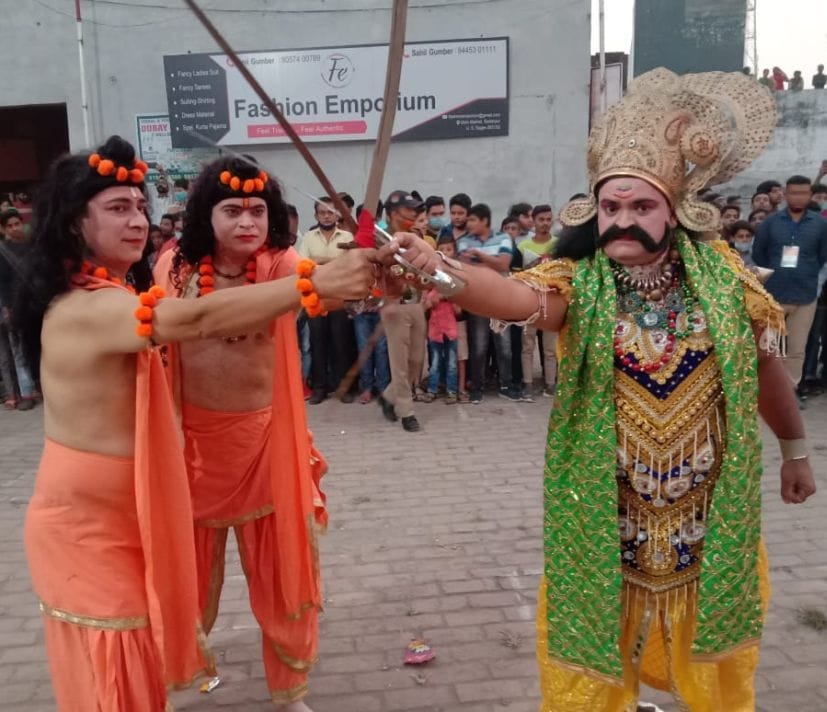 Truth won over untruth with the slaughter of egotistical Ravana