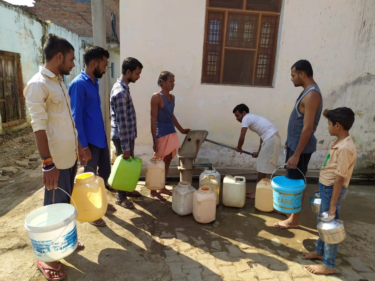 water crisis on festival