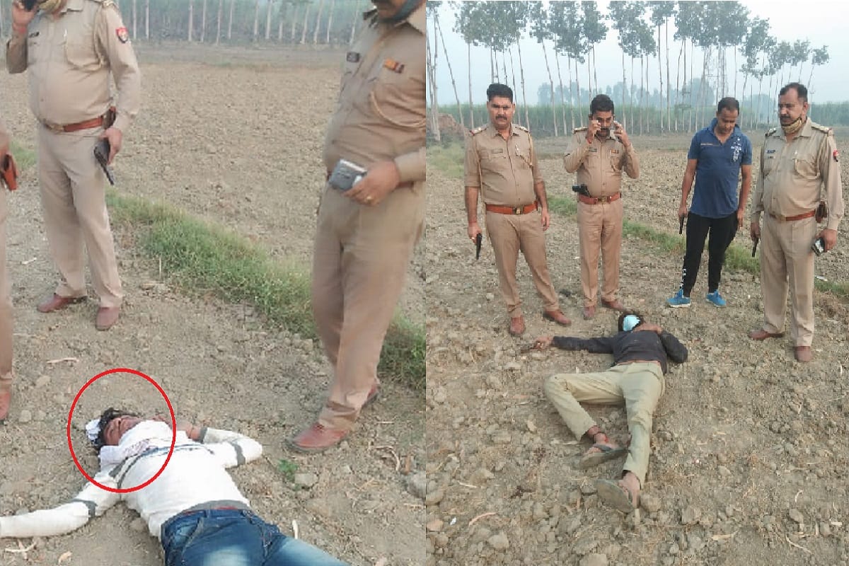 UP Crime News: Two croks has injured and arrested in police encounter at Baghpat