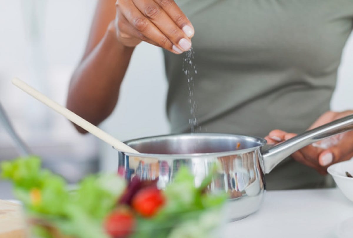 eat only eight to 10 grams of salt per day for avoid obesity and BP disease