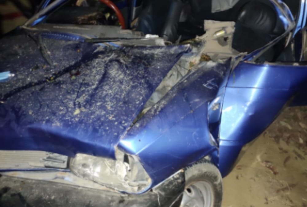 Five injured and one died in an accident in Raebareli.