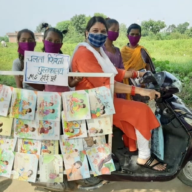PM Modi mann ki baat praises kitabon wali didi of Sonbhadra