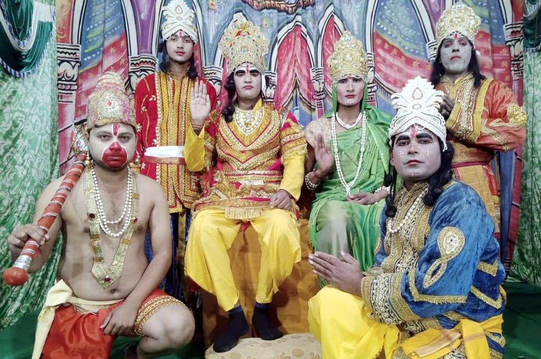Ramlila staging concluded in Shadipur