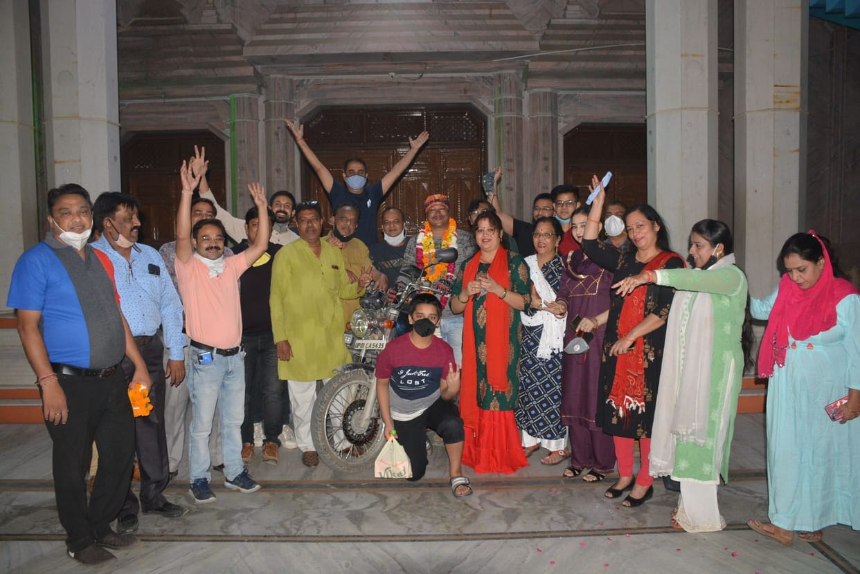 Char Dham Yatra completed in 15 days by motorcycle