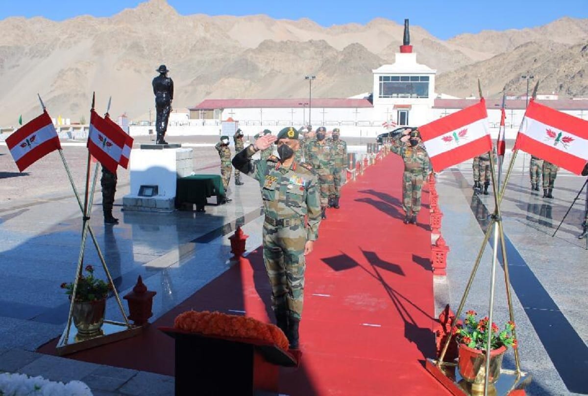74th Infantry Day celebrated in Leh by fire and Fury corps