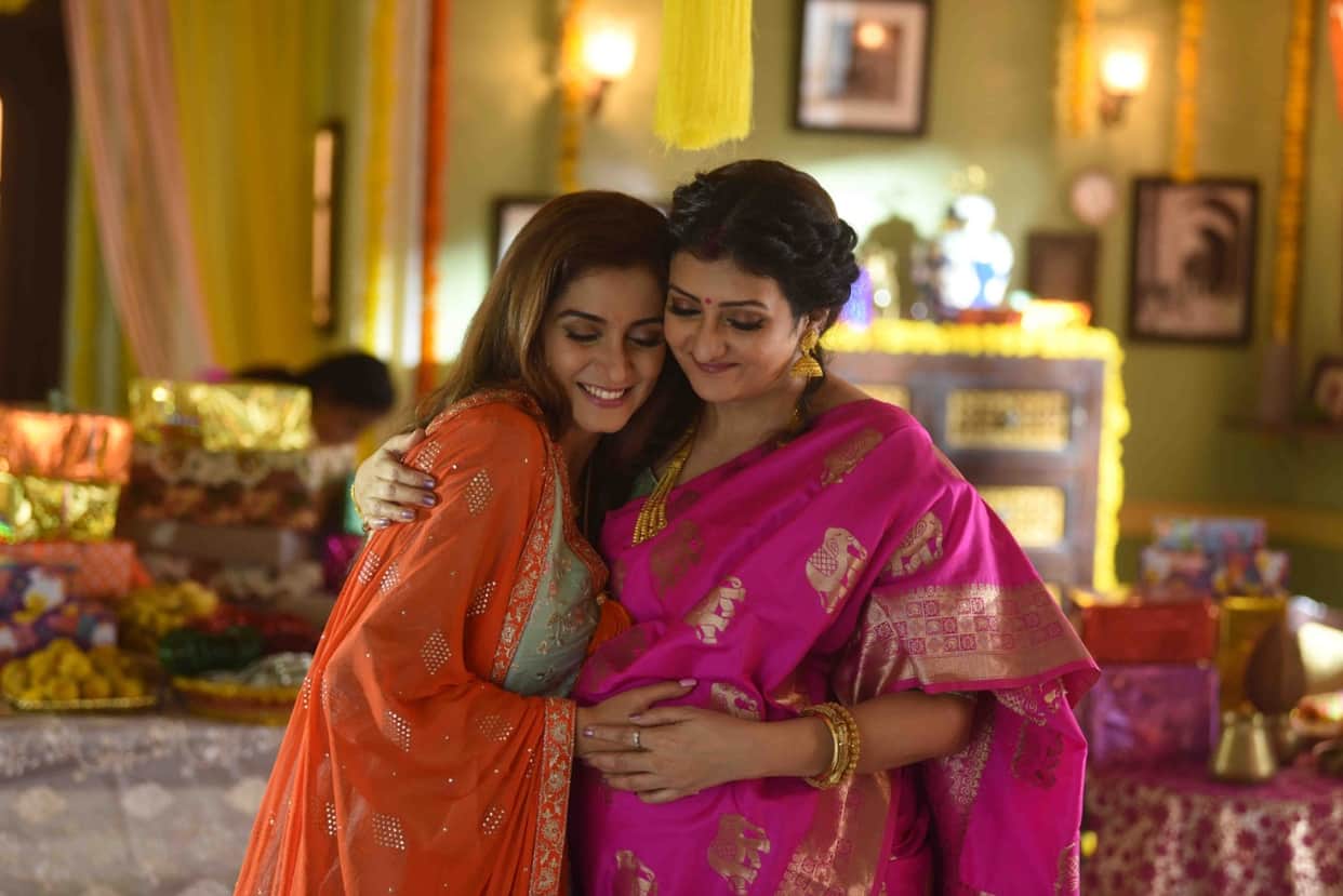 Hamariwali Good News actress Srishti Jain talk about her meeting with actress Juhi Parmar