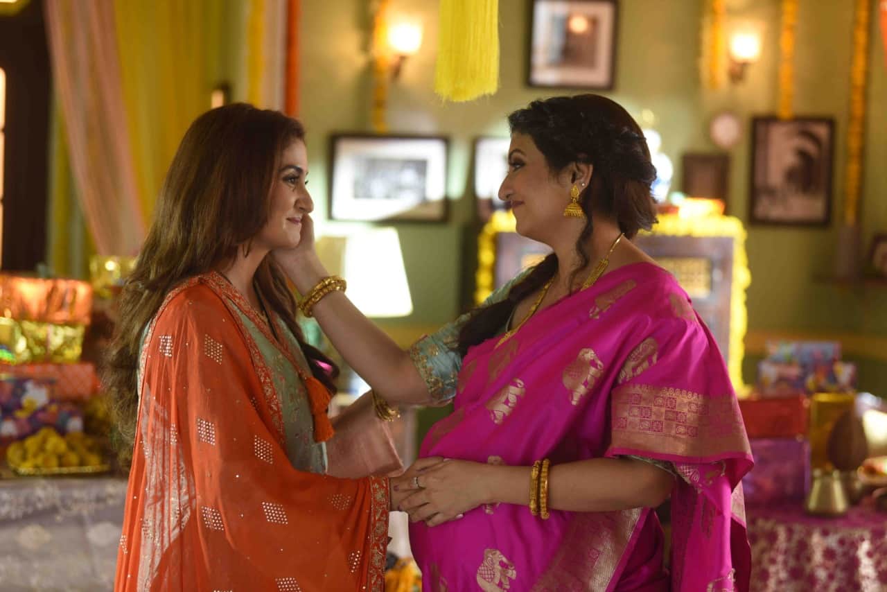Hamariwali Good News actress Srishti Jain talk about her meeting with actress Juhi Parmar