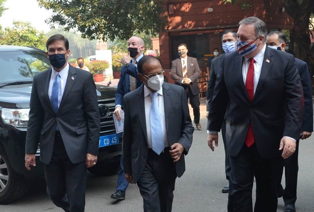 NSA Ajit Doval Had Meeting With US Secretary of State Mike Pompeo and US Secretary of Defense Mark Esper At South Block