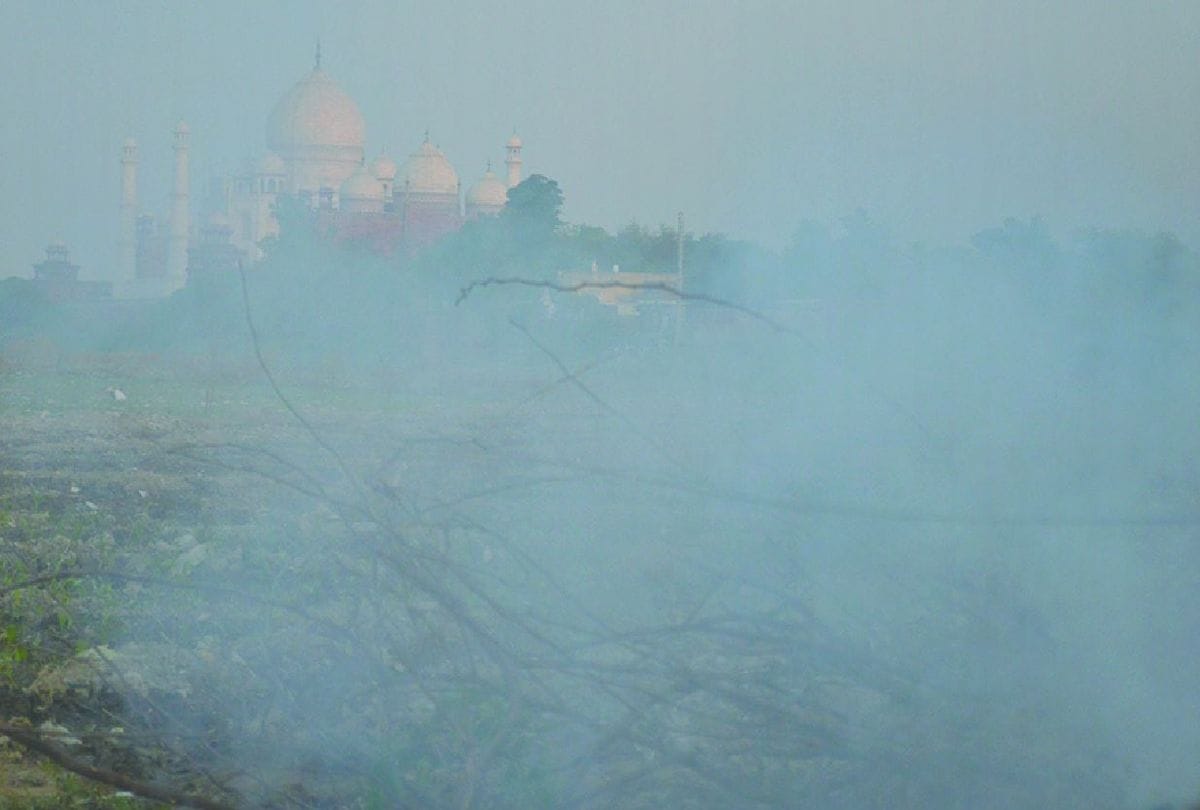 air pollution reached dangerous level in agra news
