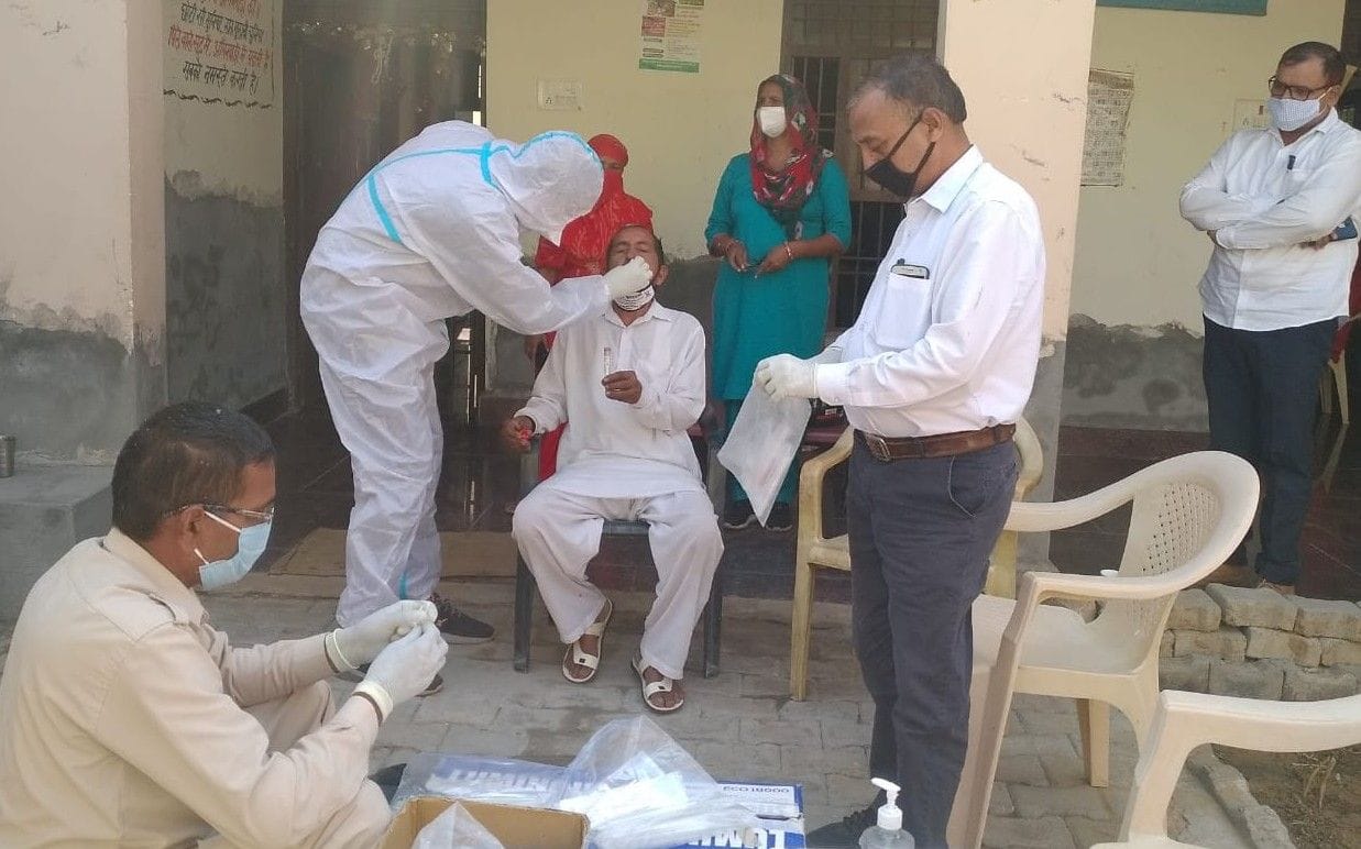 corona positive, 33 new cases, doctors taken sampal