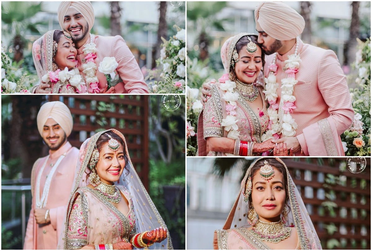 Neha Kakkar shared the official pictures from her wedding ceremony Rohanpreet Singh