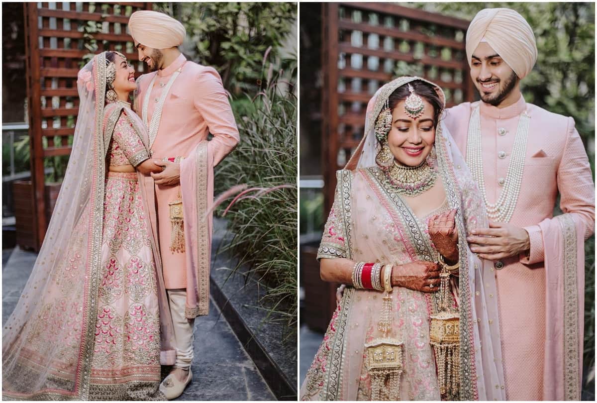 Neha Kakkar shared the official pictures from her wedding ceremony Rohanpreet Singh