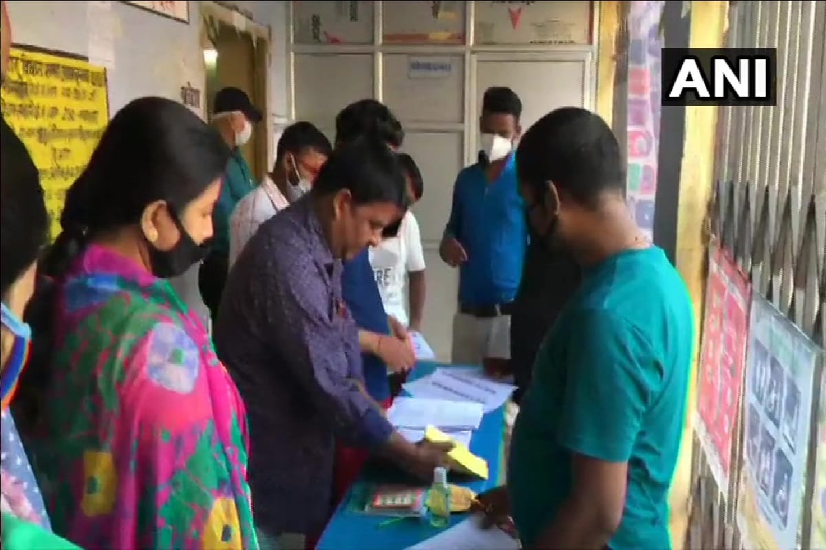 Bihar vidhan sabha chunav 2020 voting percentage today phase 1 polls news in hindi, 5 percent voter turnout recorded till 8 am