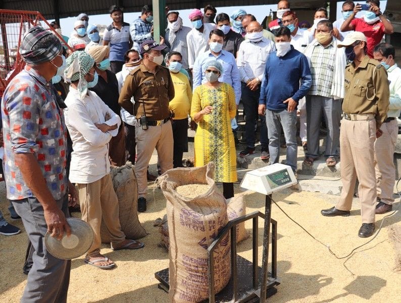 Paddy procurement limit of 120 raw brokers in district increased