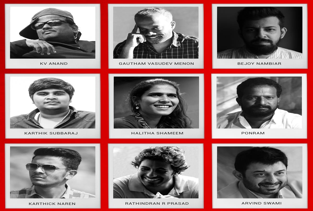 Mani Ratnam Bejoy Nambiar Gautham Vasudev Menon Karthik Subbaraj Karthick Naren KV Anand Ponram Rathindran Prasad and Halitha Shamim will made movie Navras