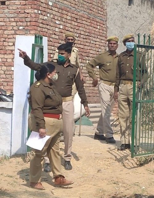 Hathras: Police and PAC deployed at Batiya's village and home