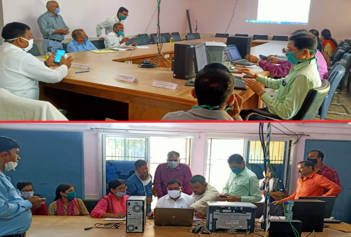 Counseling of gorakhpur teachers with disabilities in BSA office
