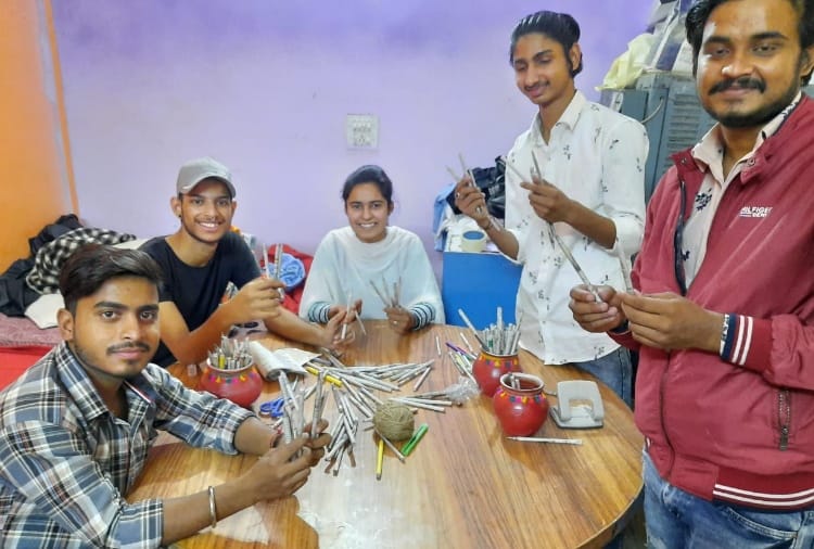 An organization made a wonderful pen in Chandigarh