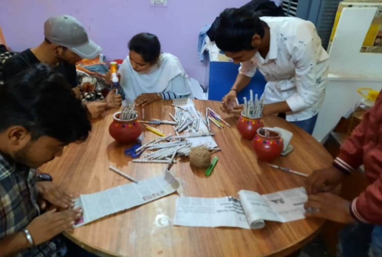An organization made a wonderful pen in Chandigarh