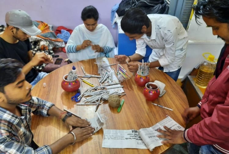 An organization made a wonderful pen in Chandigarh