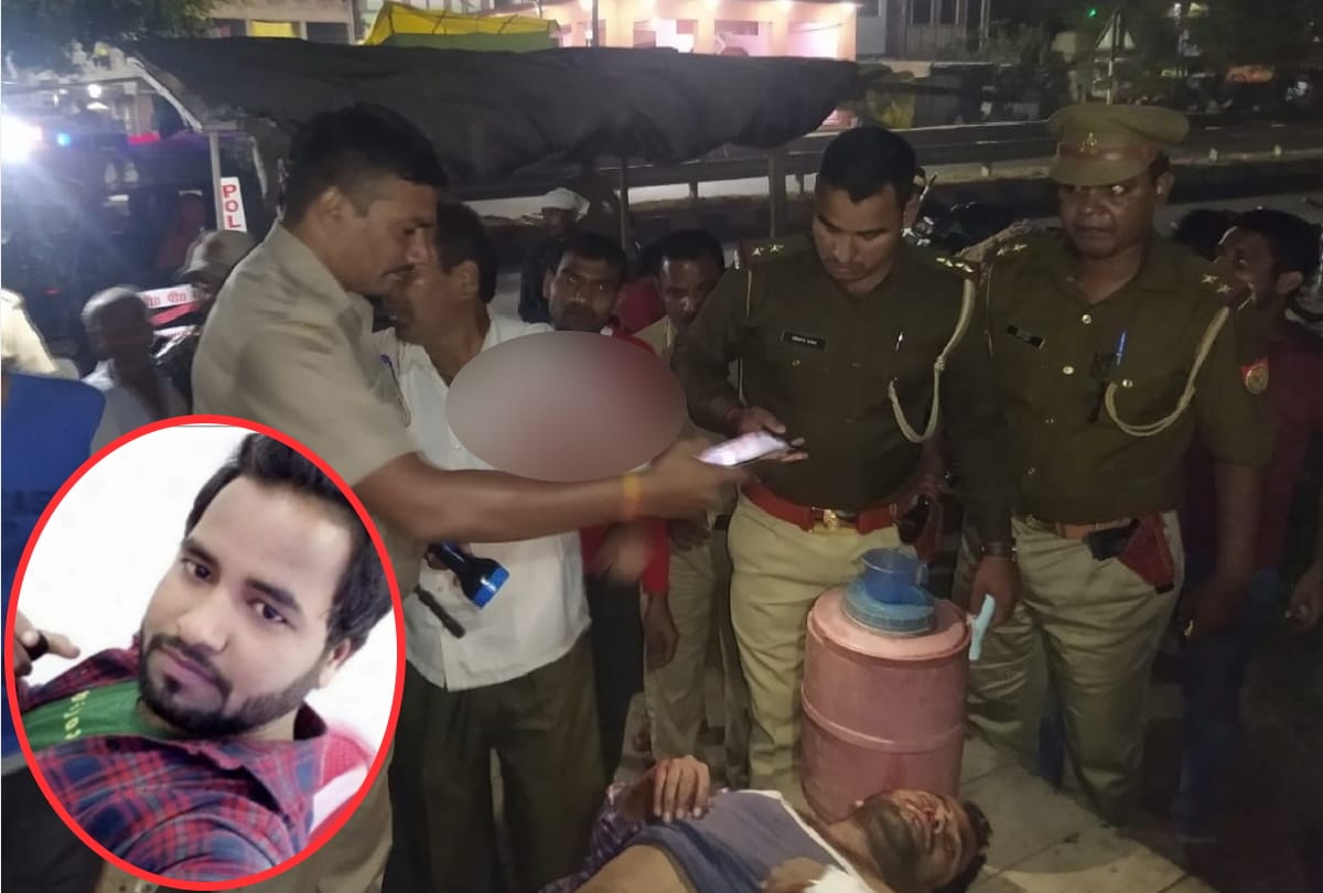 Miscreants shot son of businessman during talking on mobile outside house