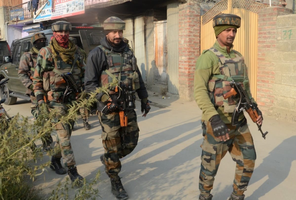TRF module busted in Jammu Both terrorists were trying to carry out a major crime