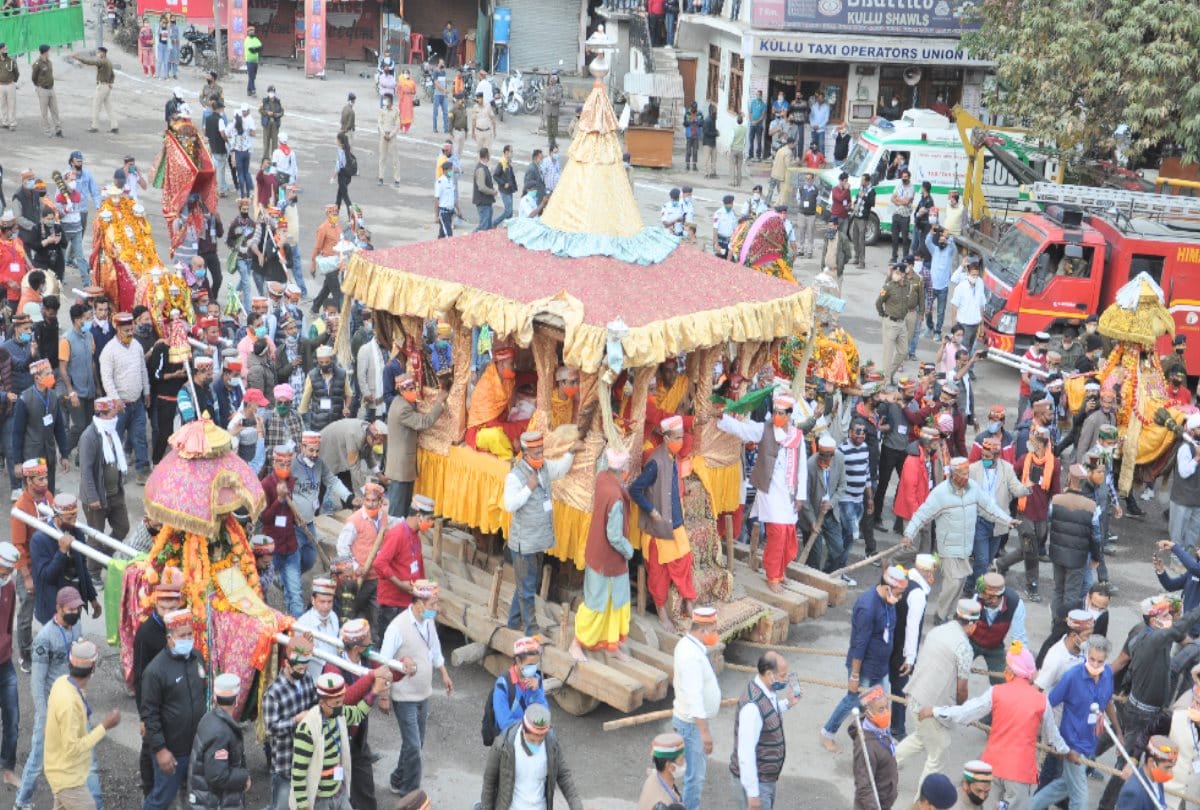 international kullu dussehra 2021 Covid Negative report compulsory for entry in kullu dussehra