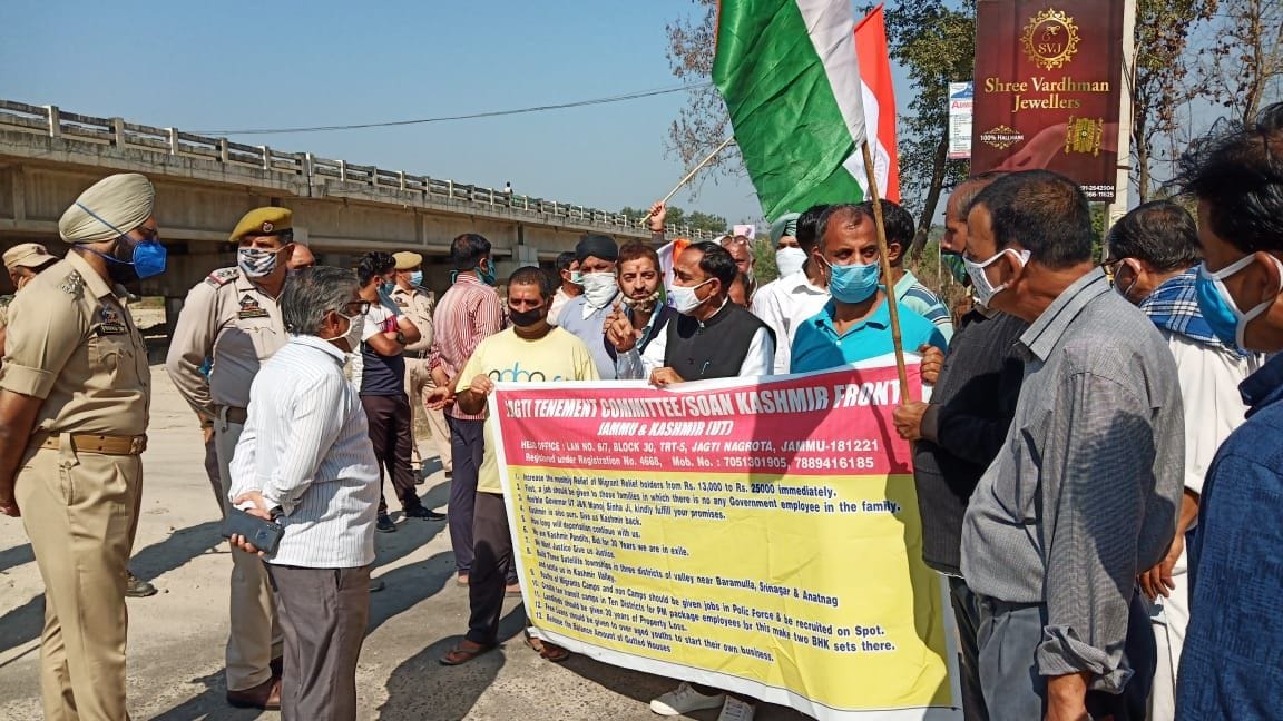 kashmiri Pandit aggitation in jammu