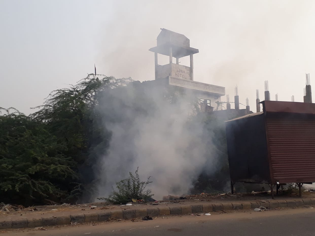 Pollution in Nuh, people suffering