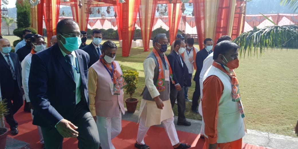 Dehradun: Chief Minister Trivendra Singh Rawat inaugurates BJP Mandal Training Camp