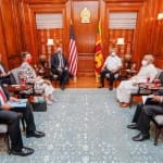 Mike Pompeo with Srilanka President Gotabaya Rajapaksa