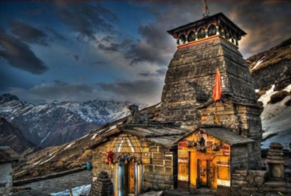 World highest shiva shrine tungnath in uttarakhand tilting ASI Study Rudraprayag Panch kedar