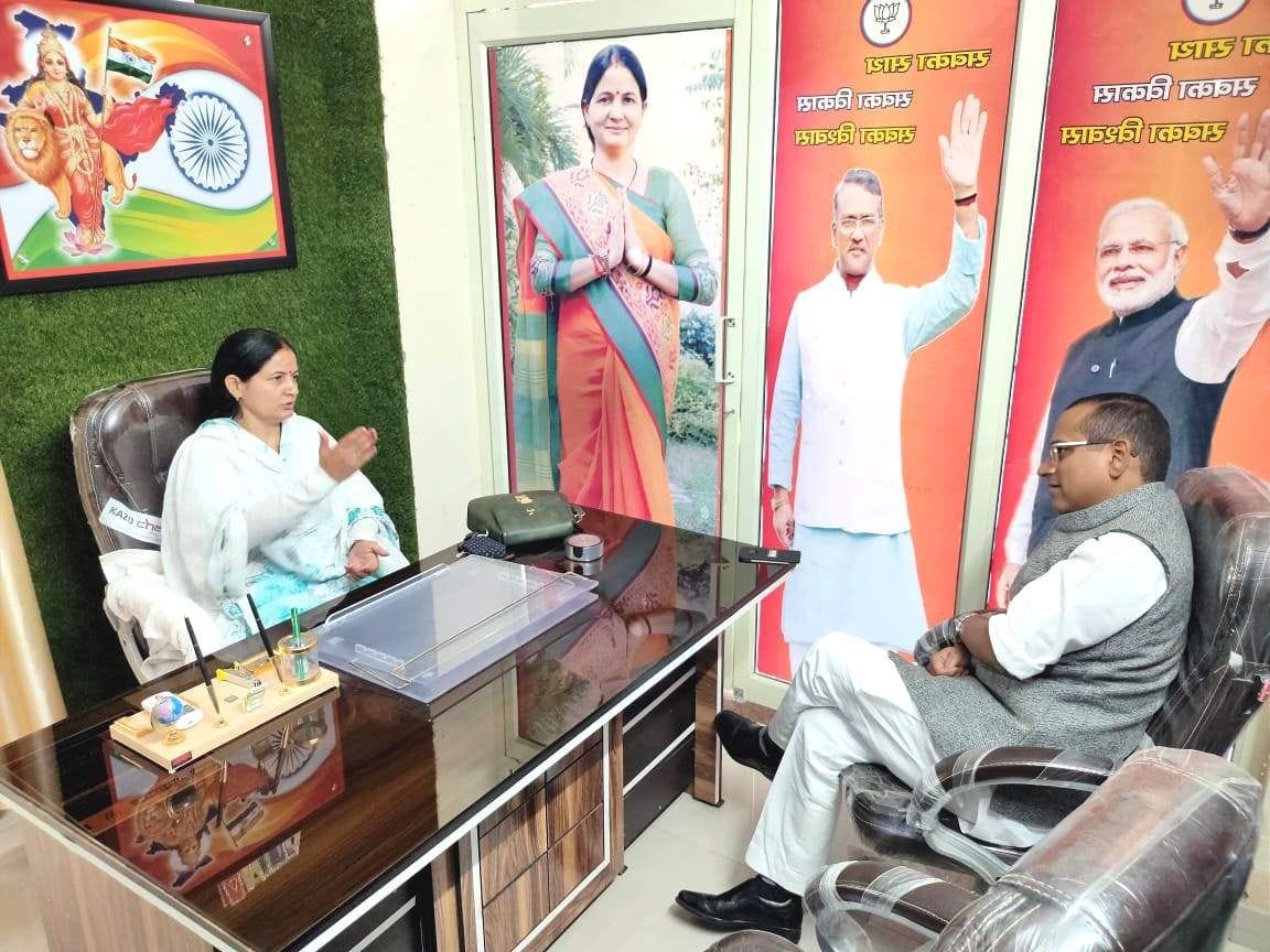 Shaurya Doval met courtesy call on Mayor