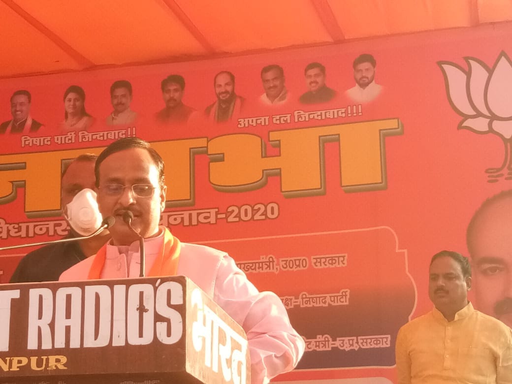 Deputy CM Dinesh Chandra Sharma targeted opposition