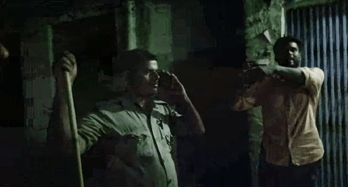 Ballia police bullying video goes viral woman, husband and son beaten