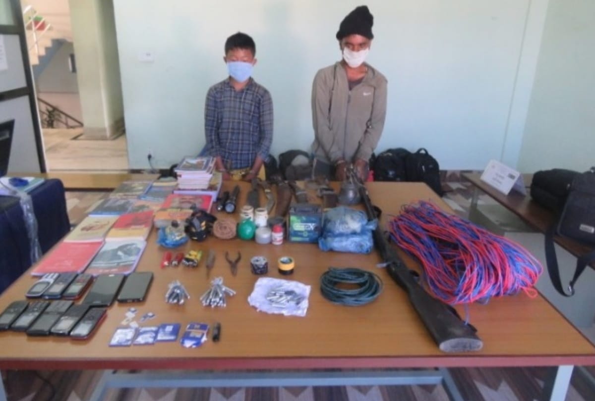 Two activists of Nepal Biplab Group arrested with explosives