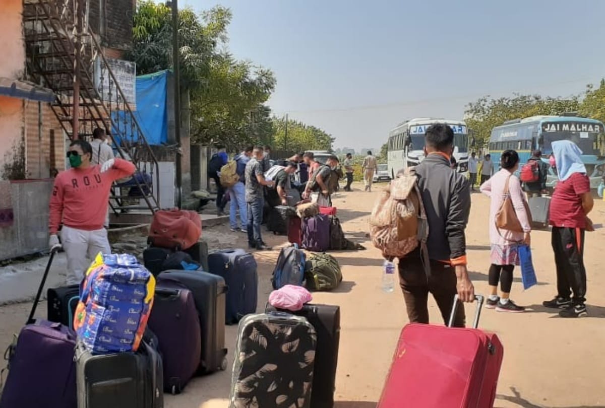 Nepal Gorkha soldiers come to india after lockdown
