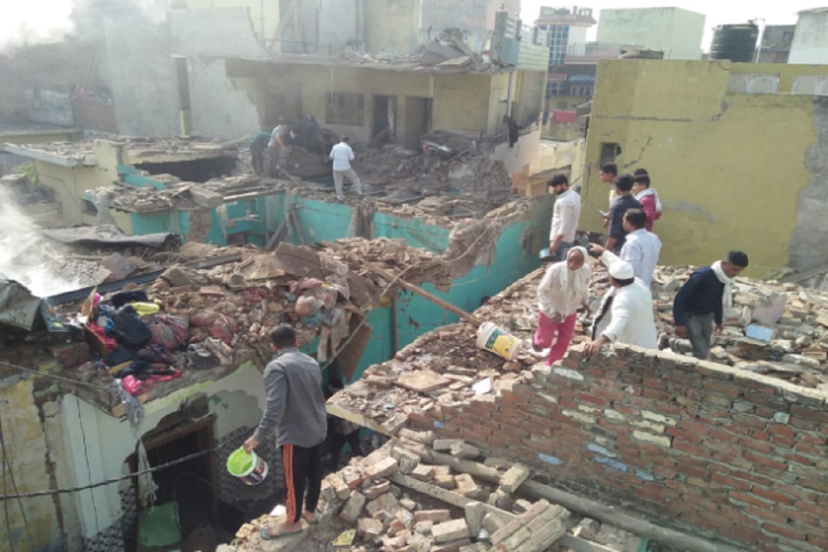 Congress leader was blast in house due to dangerous explosive in Sardhana of Meerut