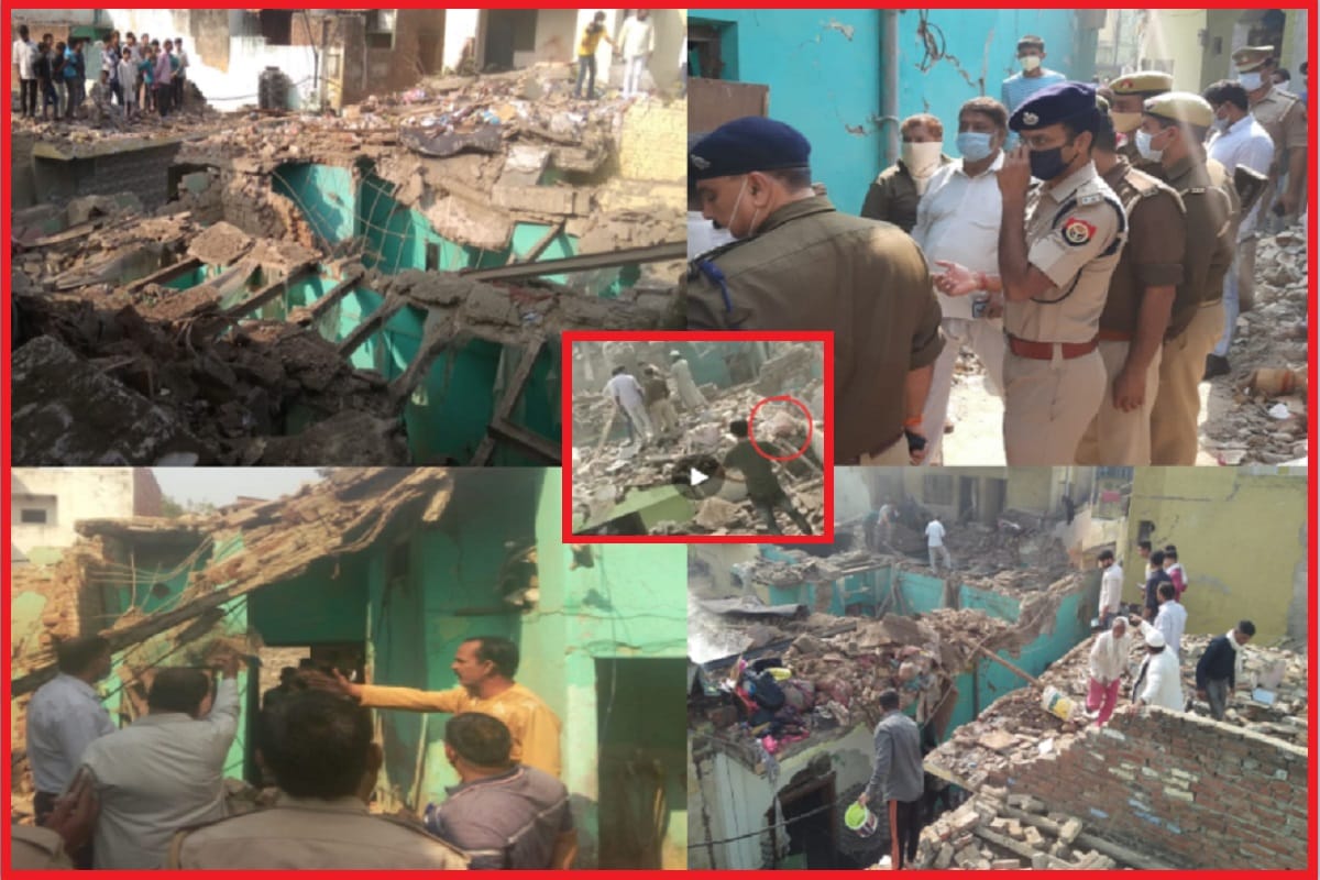 Meerut Gas Cylinder Blast News: gas cylinder blast in a house at sardhna of Meerut and two people has died