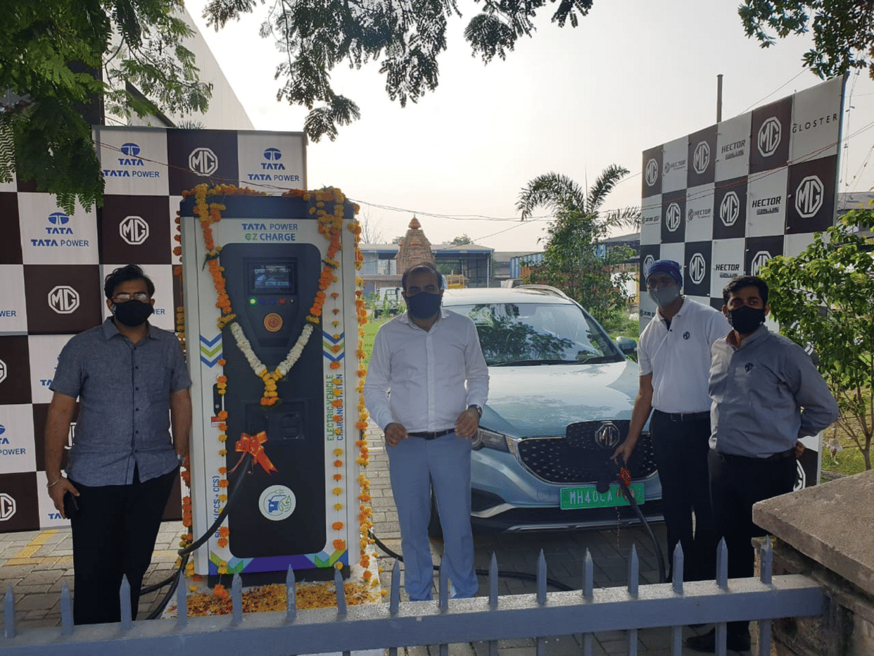 MG Motor and BPCL partner for EV charging infrastructure