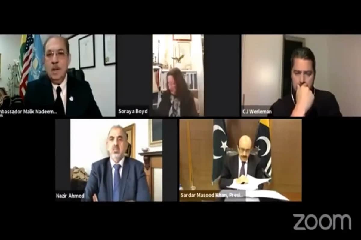 Indian Hackers played Jai Shri Ram during Pakistan's international webinar on Kashmir