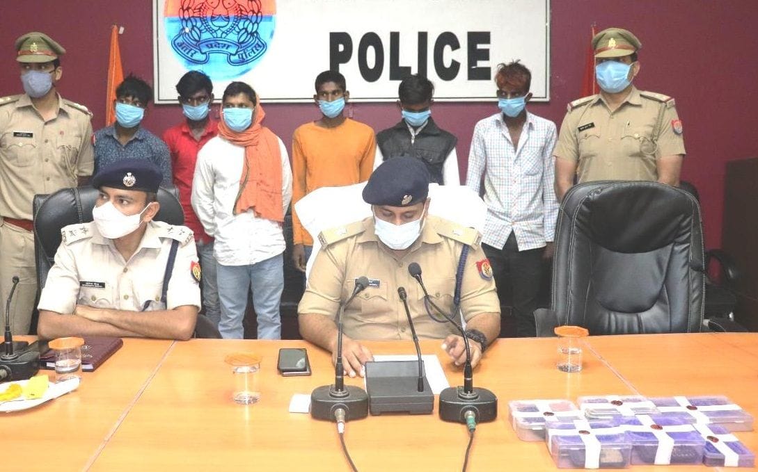 six criminals arrested by ghurpur police