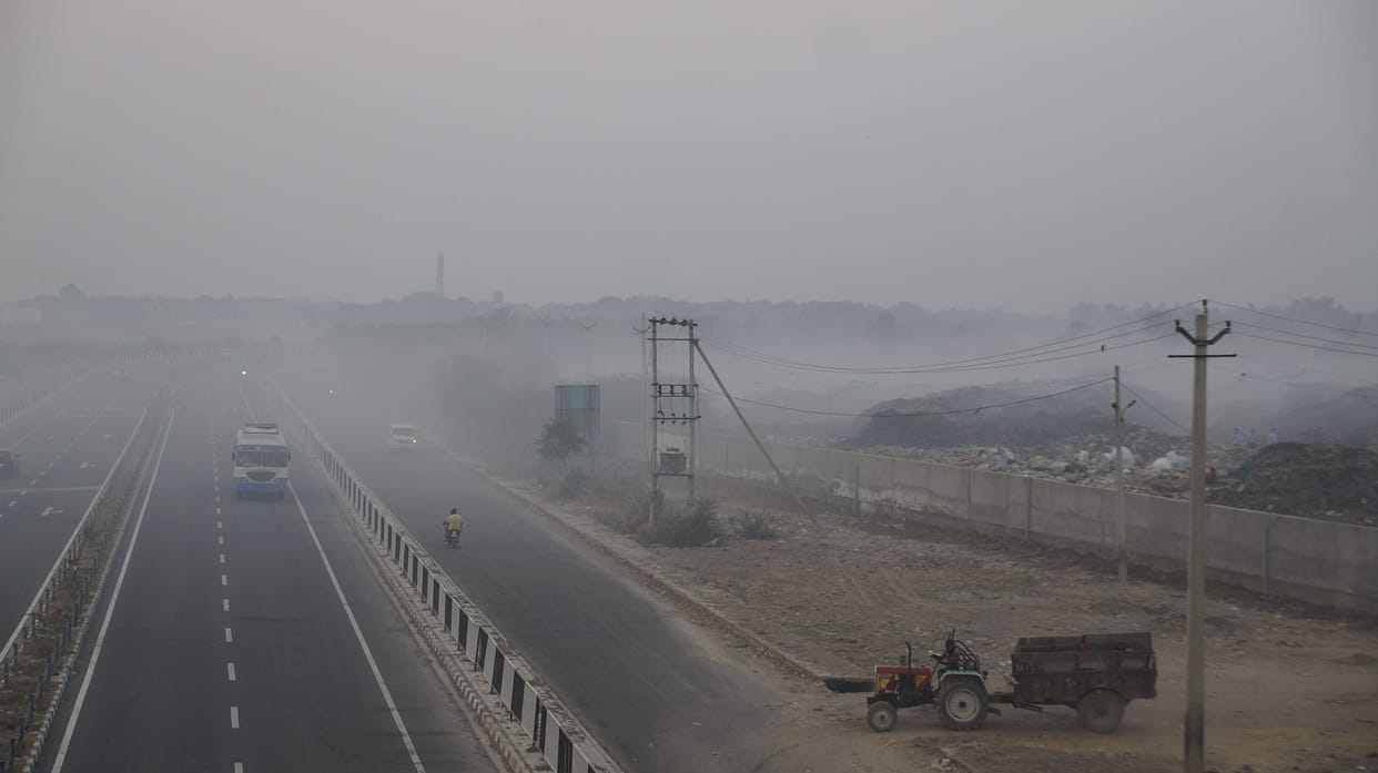 fire in duping station, injurious for health