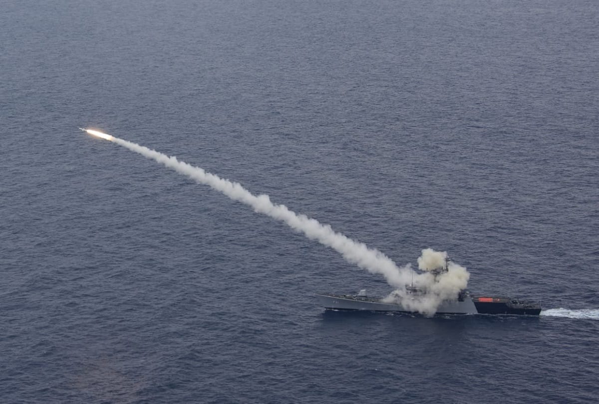 India Singapore and Thailand navies military exercises in the Andaman Sea
